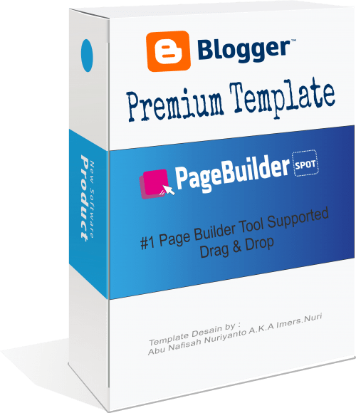 Page builder blogger template