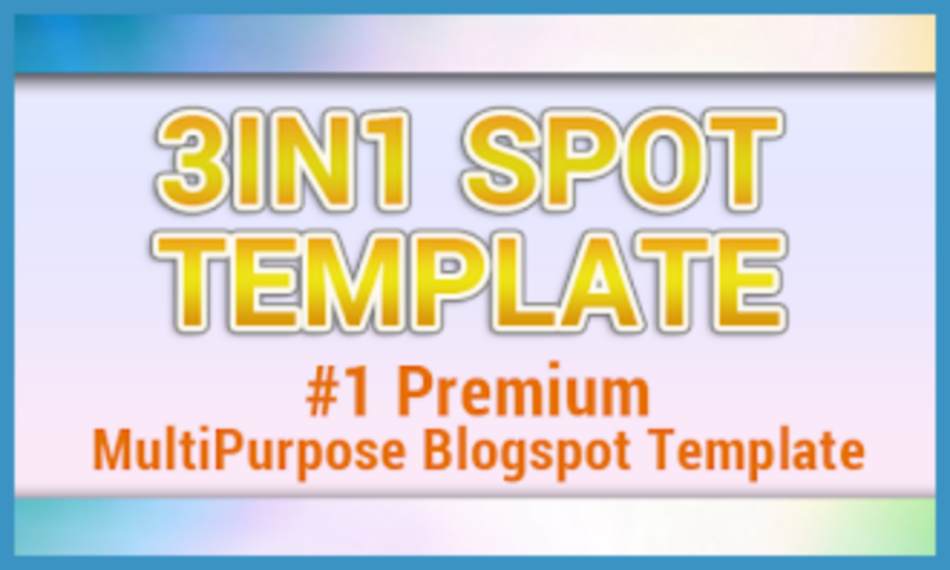 MultiPurpose Blogspot Template