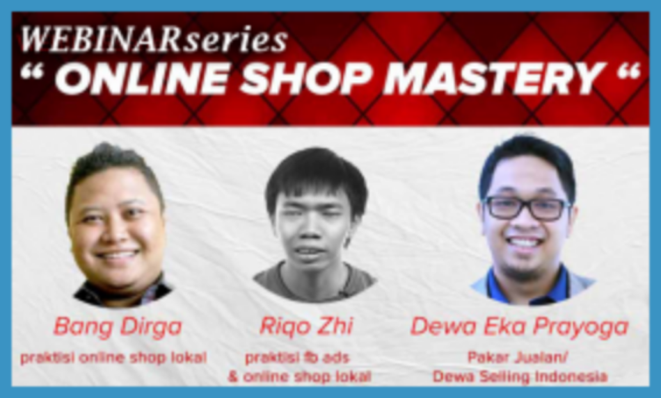 Webinar Series Online Shop Mastery